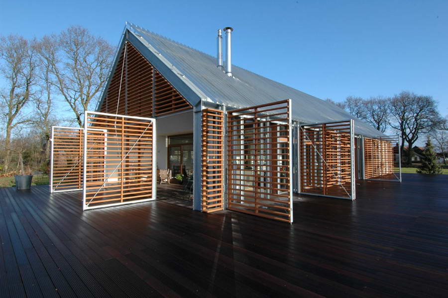 <strong>Maison en bois par « Kwint Architekten », Pays-Bas<span><b>Architecture</span></strong><i>→</i>